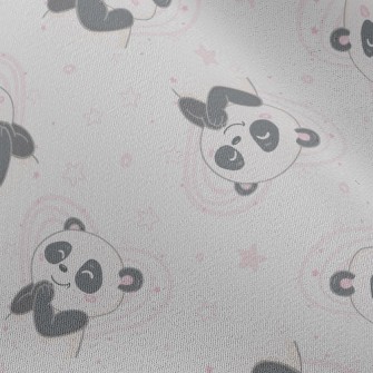Excited Praying Panda Chiffon