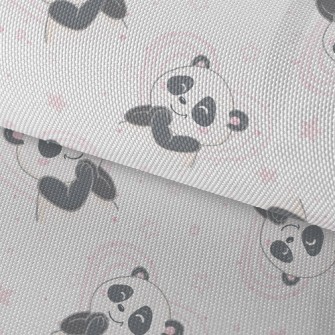 Excited Praying Panda Waterproof Oxford