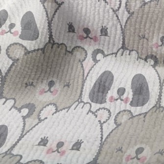 Shy Cute Bear With Big Face Terry