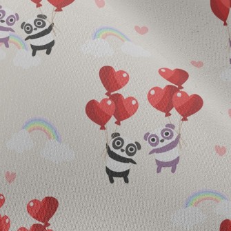 Love Balloon Little Bear Chiffon