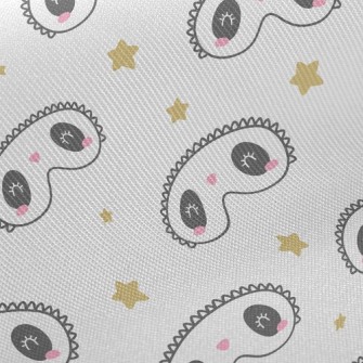 Panda Eye Shape Eye Mask Twill