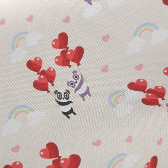 Love Balloon Little Bear Twill