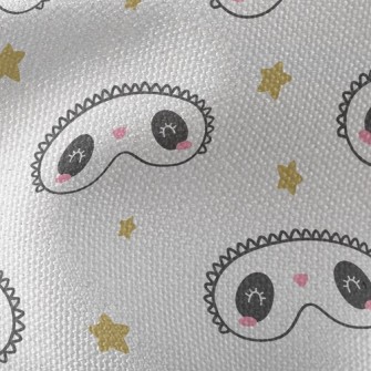 Panda Eye Shape Eye Mask Waterproof Canvas