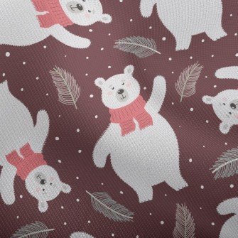 Warm Scarf Polar Bear Dobby