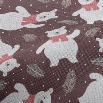 Warm Scarf Polar Bear Performance Linen