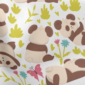Tumbling And Playing Panda Stretch Ponte