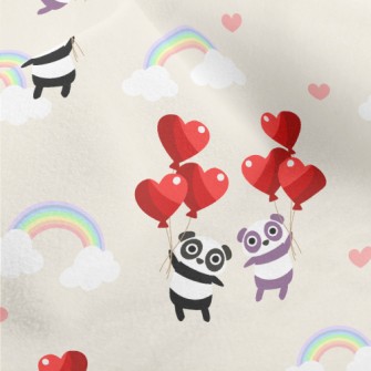 Love Balloon Little Bear Micro Fleece