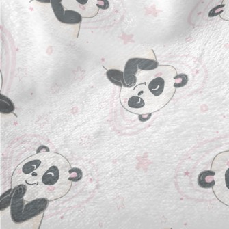 Excited Praying Panda Minky