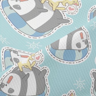 Swimming Ring Panda Kitten Pla Piqué