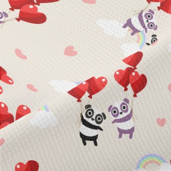 Love Balloon Little Bear Piqué