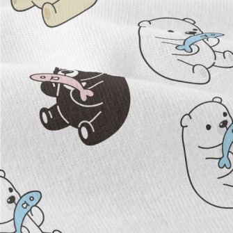 Enjoy Fish And Tricolor Bears Modern Jersey