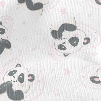 Excited Praying Panda Stretch Jersey