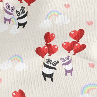 Love Balloon Little Bear Stretch Jersey