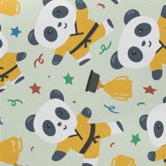 Panda Judo Champion Midweight Cotton Poplin