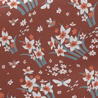 Bright Daffodils Twill