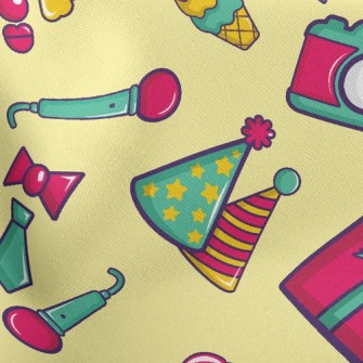 Clown Birthday Party Stretch Ponte