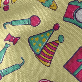 Clown Birthday Party Waterproof Canvas