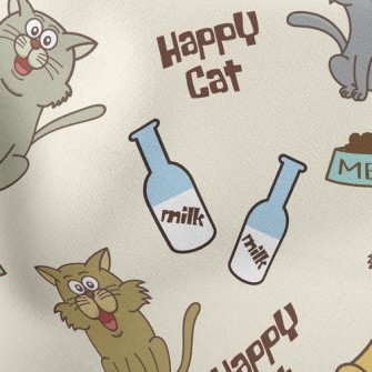 Happy Kitten Stretch Ponte