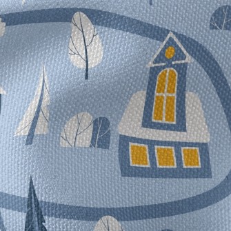 European Country House Waterproof Canvas
