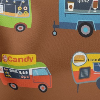 Various Food Trucks Stretch Ponte