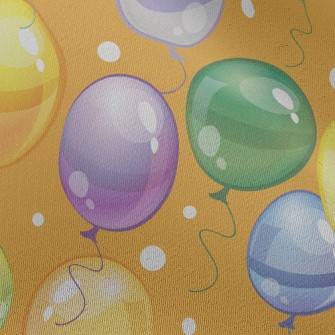 Colorful Oval Balloon Chiffon