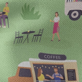 Delicious Mobile Food Truck Waterproof Canvas
