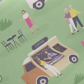 Delicious Mobile Food Truck Twill