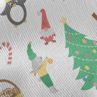 Christmas Animal Party Standard Corduroy