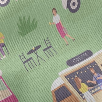 Delicious Mobile Food Truck Standard Corduroy