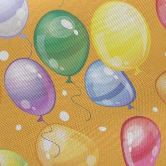 Colorful Oval Balloon Twill
