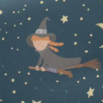 Full Moon Witch Owl Twill