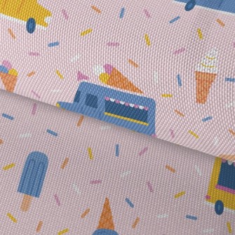 Ice Cream Truck Waterproof Oxford