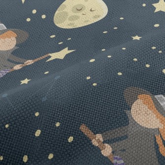 Full Moon Witch Owl Performance Linen