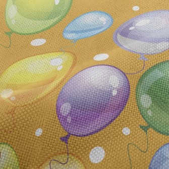 Colorful Oval Balloon Performance Linen