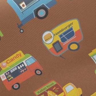 Various Food Trucks Twill