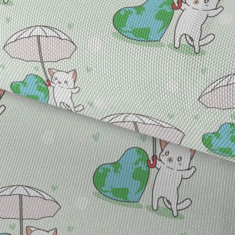 Cats Love The Earth Waterproof Oxford