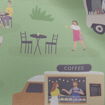 Delicious Mobile Food Truck Chiffon