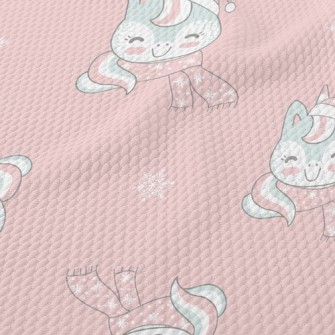 Unicorn Scarf Birdseye Piqué