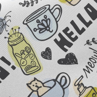 Mini Cup Kitten Twill