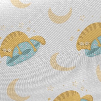 Lazy Sleeping Cat Twill