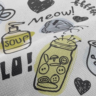 Mini Cup Kitten Performance Linen