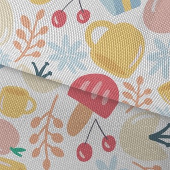 Garden Picnic Popsicles Waterproof Oxford