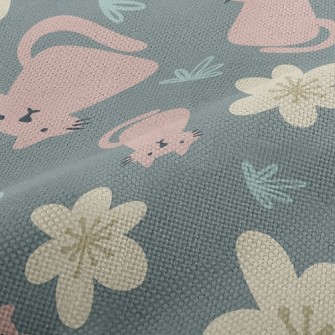Kitten Little Flower Performance Linen