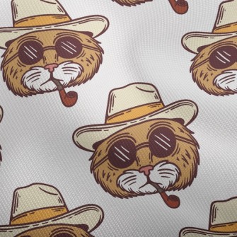 Cool Smoking Pipe Cat Dobby