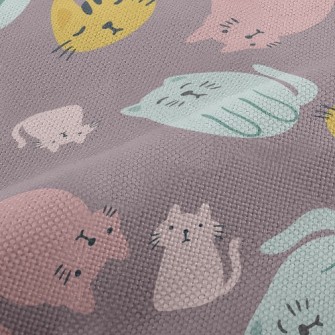 Cute Cat Family Performance Linen