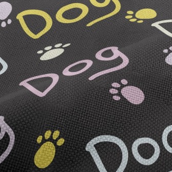 Fluorescent Dog In English Performance Linen