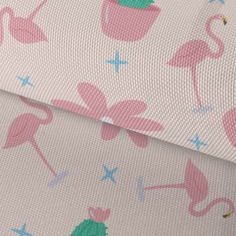 Flamingo Cactus Waterproof Oxford