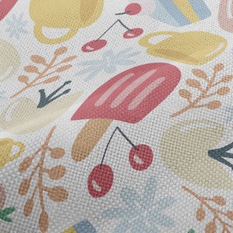 Garden Picnic Popsicles Performance Linen