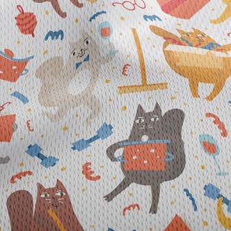 Cat’s Home Life Athletic Mesh Flat Back