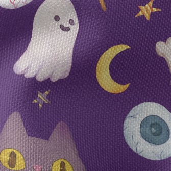 Bloody Eyes And Ghosts Waterproof Canvas